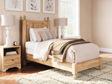 King Panel Bed