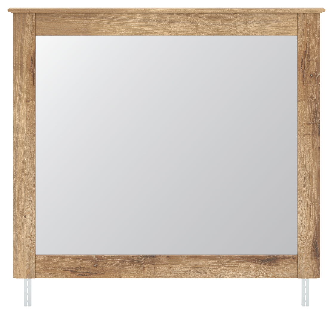The Furniture Outlets - Ashley Furniture - Makidern Bedroom - Bedroom Mirror / Tan - PCB1170-36