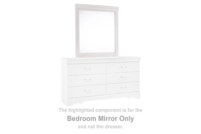 The Furniture Outlets - Ashley Furniture - Anarasia Bedroom - Bedroom Mirror / White - B129-36