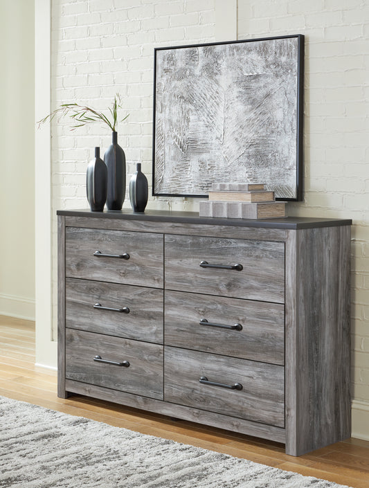 The Furniture Outlets - Ashley Furniture - Bronyan Bedroom - King Panel Bed / Dark Gray - B1290B4