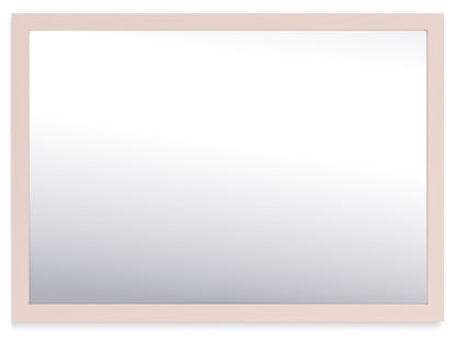 The Furniture Outlets - Ashley Furniture - Wistenpine Bedroom - Bedroom Mirror / Blush - B1323-36