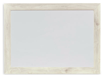 The Furniture Outlets - Ashley Furniture - Cambeck Bedroom - Bedroom Mirror / Whitewash - B192-36