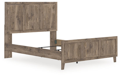 The Furniture Outlets - Ashley Furniture - Rusticott Bedroom - Queen Panel Bed / Brown - PCB2260B2
