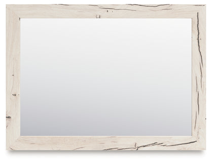 The Furniture Outlets - Ashley Furniture - Lawroy Bedroom - Bedroom Mirror / Light Natural - B2310-36