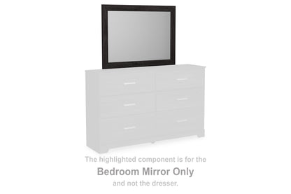 The Furniture Outlets - Ashley Furniture - Belachime Bedroom - Bedroom Mirror / Charcoal - B2589-36