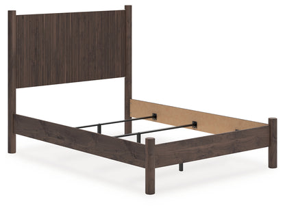 The Furniture Outlets - Ashley Furniture - Pamytta Bedroom - Full Panel Bed / Brown - PCB2614B16