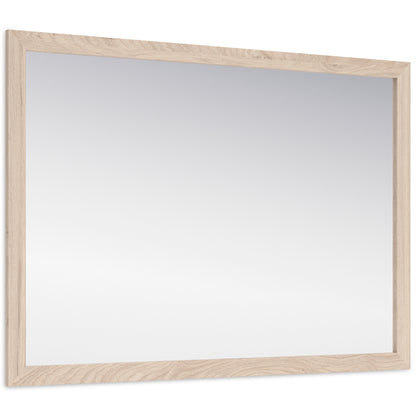 The Furniture Outlets - Ashley Furniture - Cadmori Bedroom - Bedroom Mirror / Tan - B2615-36
