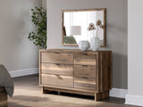 Twin Panel Bed with Storage