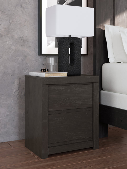 The Furniture Outlets - Ashley Furniture - Fraluna Bedroom - Dresser and Mirror / Charcoal - PCB3370B1
