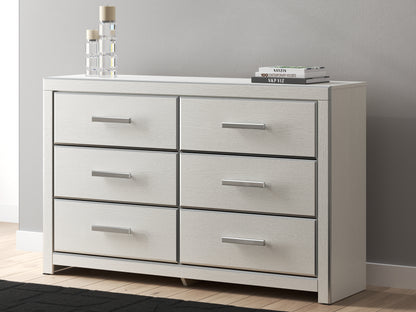 The Furniture Outlets - Ashley Furniture - Zuraleus Bedroom - Six Drawer Dresser / White - PCB3381-31