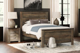 Twin Bookcase Bed with 1 Large Storage Drawer