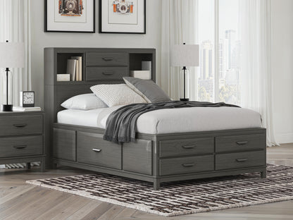 The Furniture Outlets - Ashley Furniture - Mazing Bedroom - Full Storage Bed / Gray - PCB478B2