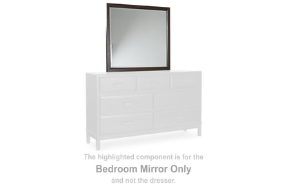 The Furniture Outlets - Ashley Furniture - Vanmore Bedroom - Bedroom Mirror / Dark Brown - B479-36