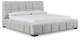 California King Upholstered Bed