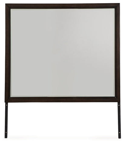 The Furniture Outlets - Ashley Furniture - Neymorton Bedroom - Bedroom Mirror / Dark Grayish Brown - B618-36