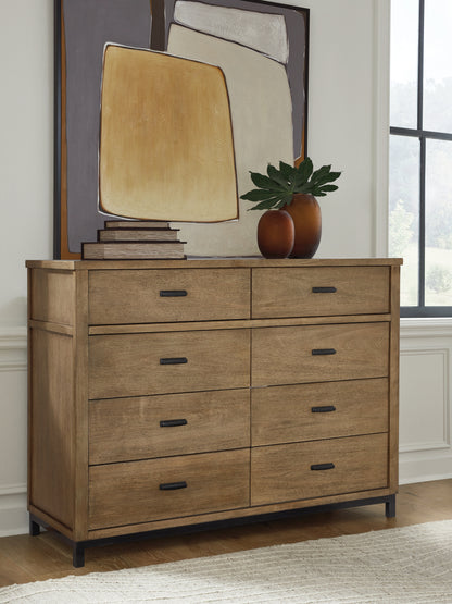 The Furniture Outlets - Ashley Furniture - Tomtyn Bedroom - Dresser / Light Brown - B622-31