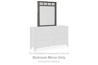 The Furniture Outlets - Ashley Furniture - Montillan Bedroom - Bedroom Mirror / Grayish Brown - B651-36