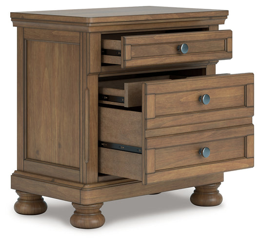 The Furniture Outlets - Ashley Furniture - Feddinger Bedroom - California King Panel Storage Bed / Medium Brown - PCB779B13
