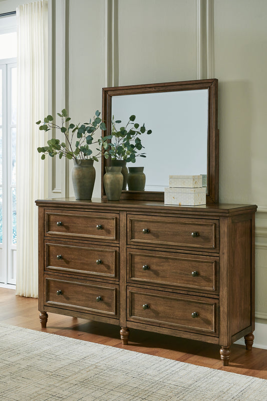 The Furniture Outlets - Ashley Furniture - Sturlayne Bedroom - Three Drawer Night Stand / Brown - B787-93