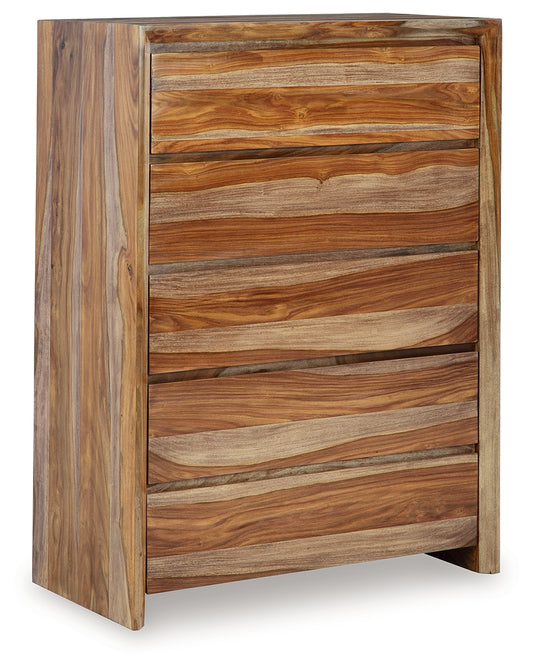 The Furniture Outlets - Ashley Furniture - Dressonni Bedroom - King Panel Bed / Brown - B790B4