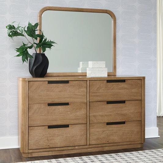 The Furniture Outlets - Ashley Furniture - Pamaria Bedroom - Dresser and Mirror - PCB802B1