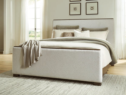 The Furniture Outlets - Ashley Furniture - Radkin Bedroom - King Upholstered Panel Bed - PCB843B4