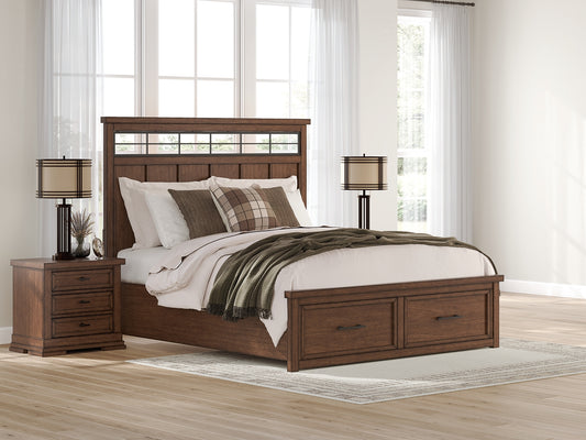 The Furniture Outlets - Ashley Furniture - Taffenbrook Bedroom - Dresser / Medium Brown - B849-31