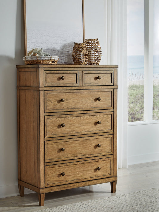 The Furniture Outlets - Ashley Furniture - Sharlance Bedroom - Dresser and Mirror / Brown - B895B1