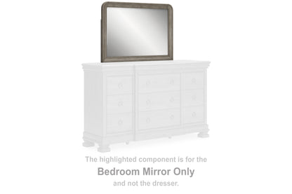 The Furniture Outlets - Ashley Furniture - Lexorne Bedroom - Bedroom Mirror / Gray - B924-36