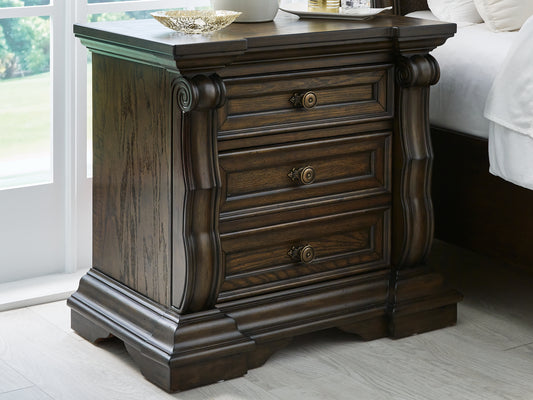 The Furniture Outlets - Ashley Furniture - Maylee Bedroom - Dresser and Mirror / Dark Brown - B947B1
