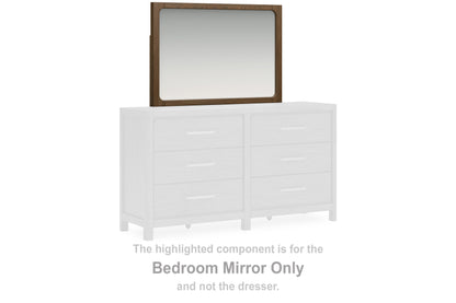 The Furniture Outlets - Ashley Furniture - Cabalynn Bedroom - Bedroom Mirror / Light Brown - B974-36