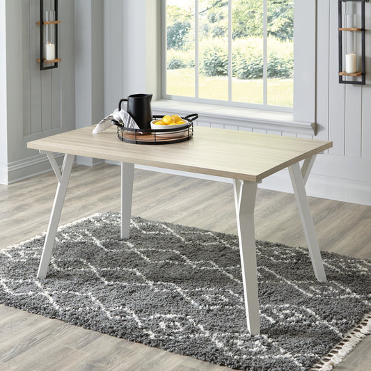 The Furniture Outlets - Ashley Furniture - Grannen Dining Room - Dining Chair (Set of 2) / White - D407-01X2