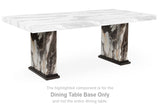 RECT Dining Room Table Base