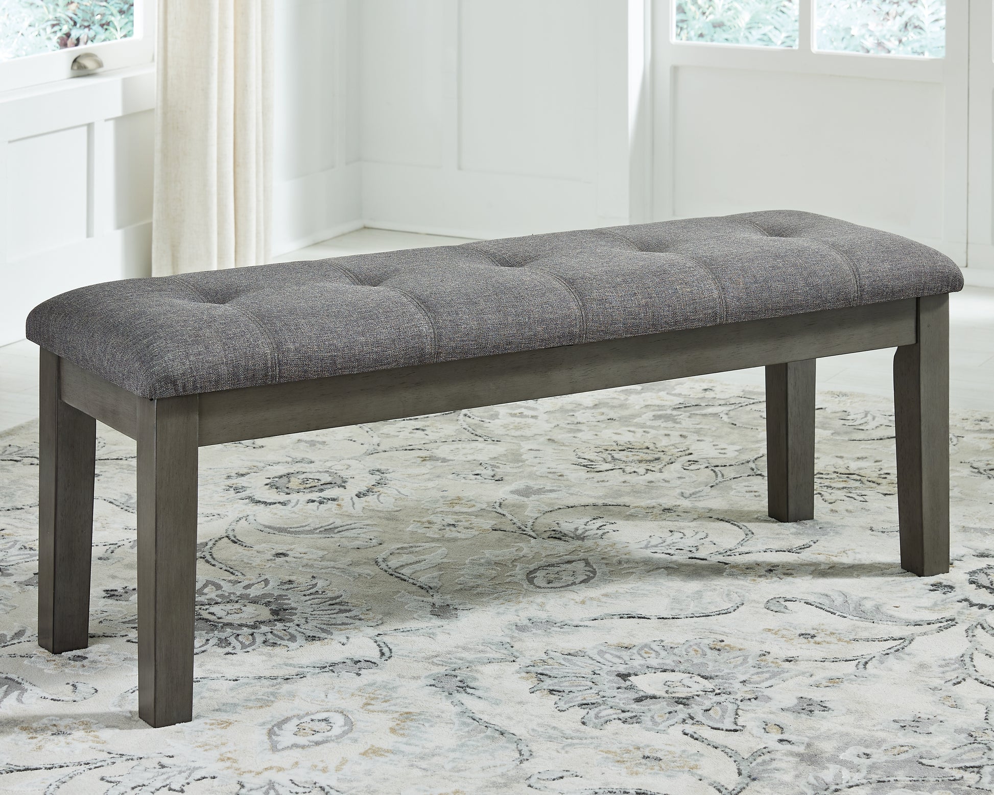 The Furniture Outlets - Ashley Furniture - Hallanden Dining Room - Dining Room Server / Gray / 56"W x 18"D x 38"H - D589-60