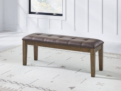 The Furniture Outlets - Ashley Furniture - Urbinforte Dining Room - Large UPH Dining Room Bench / Light Brown - PCD592-00
