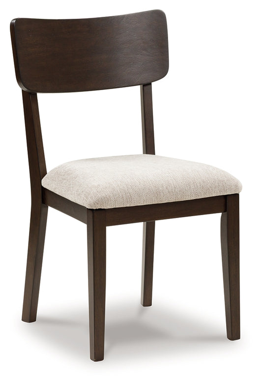 The Furniture Outlets - Ashley Furniture - Mallenette Dining Chair - Dining UPH Side Chair (Set of 2) / Merlot - PCD607-07