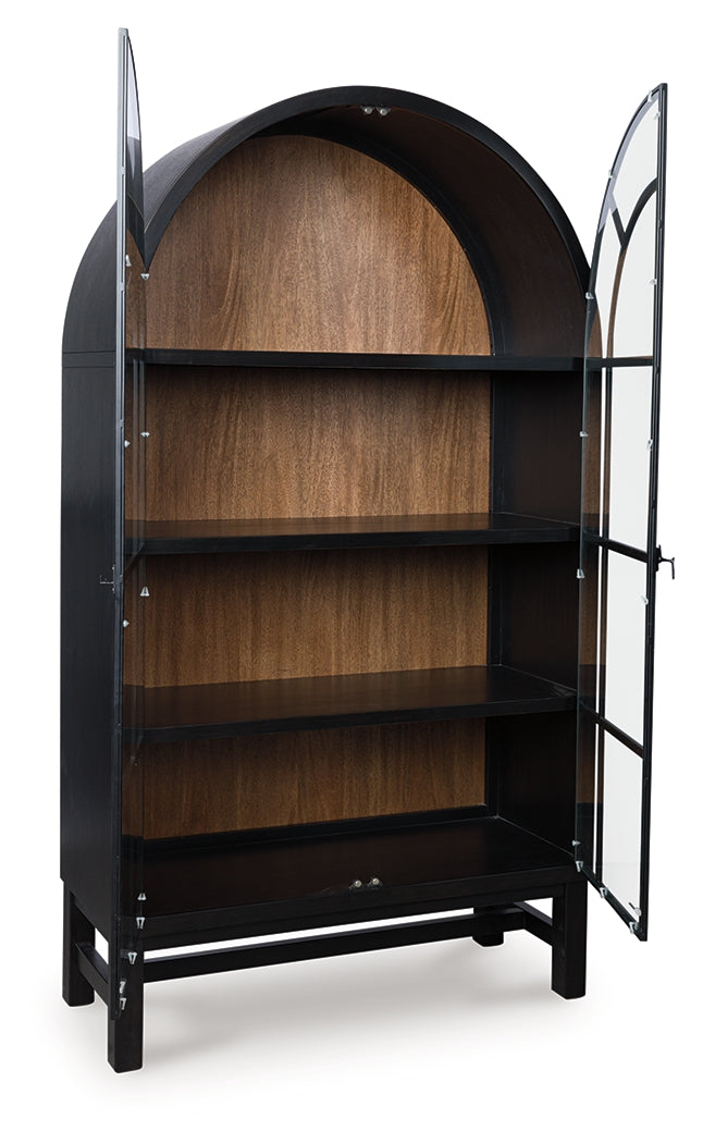 The Furniture Outlets - Ashley Furniture - Greddinton Display Cabinet - Display Cabinet / Black/Brown - PCD824-376