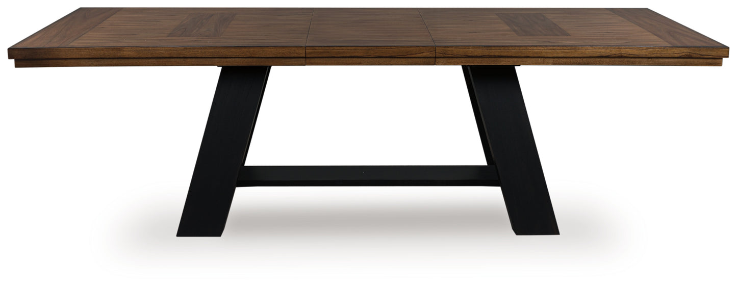 The Furniture Outlets - Ashley Furniture - Greddinton Dining Extension Table - Dining Extension Table / Brown/Black - PCD824D11