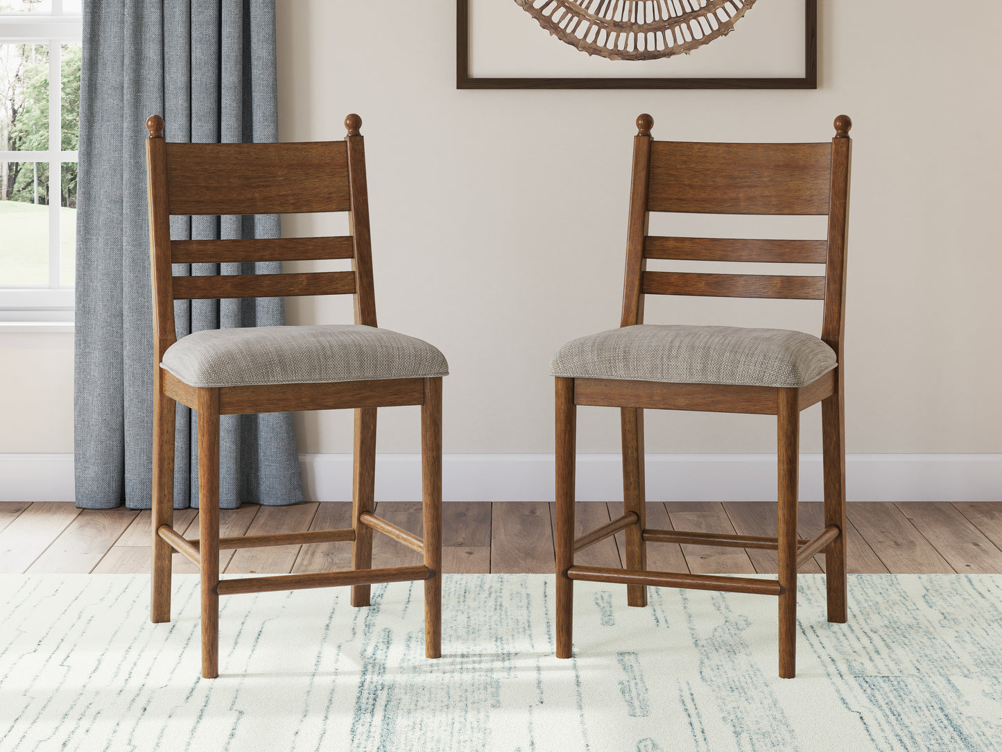 The Furniture Outlets - Ashley Furniture - Greddinton Dining Room - Counter Height Barstool (Set of 2) - PCD824-924X2