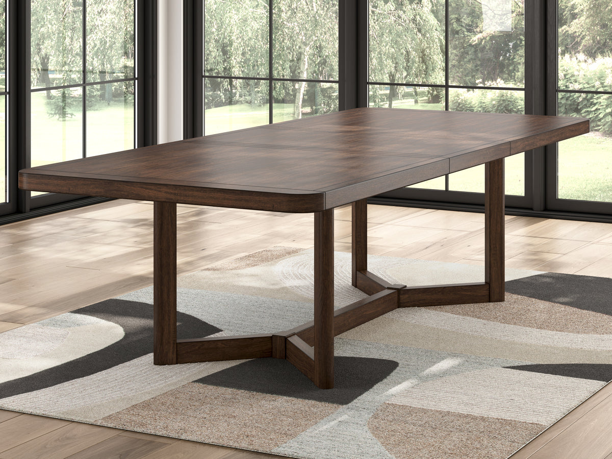 The Furniture Outlets - Ashley Furniture - Dilenno Dining Extension Table - RECT Dining Room EXT Table / Dark Brown - PCD857-35