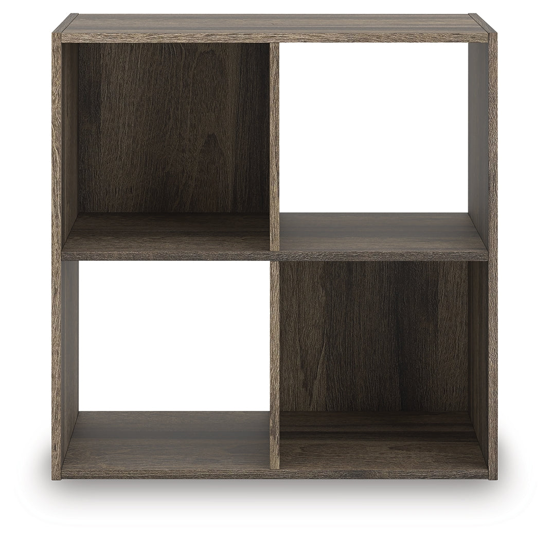The Furniture Outlets - Ashley Furniture - Shallifer Four Cube Organizer - Four Cube Organizer / Brown - EA1104-2X2