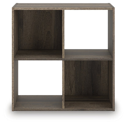 The Furniture Outlets - Ashley Furniture - Shallifer Four Cube Organizer - Four Cube Organizer / Brown - EA1104-2X2