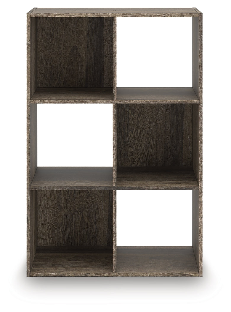 The Furniture Outlets - Ashley Furniture - Shallifer Six Cube Organizer - Six Cube Organizer / Brown - EA1104-3X2