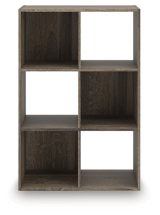 The Furniture Outlets - Ashley Furniture - Shallifer Six Cube Organizer - Six Cube Organizer / Brown - EA1104-3X2