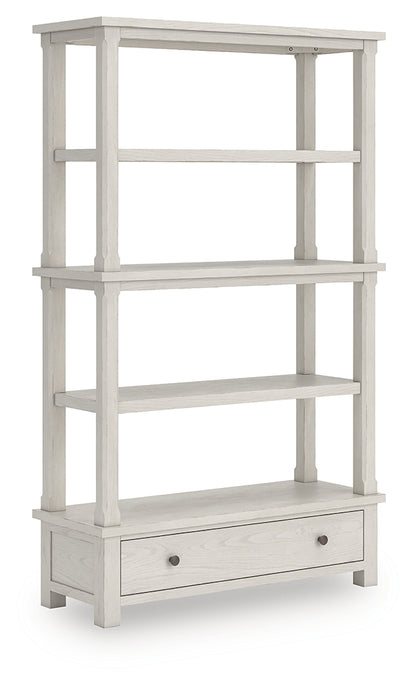The Furniture Outlets - Ashley Furniture - Robbinsdale Bookcase - Bookcase / Antique White - H742-70