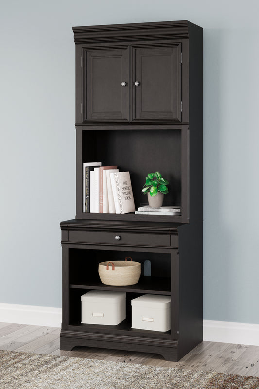 The Furniture Outlets - Ashley Furniture - Beckincreek Bookcase - Bookcase / Black - H778H7