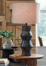 Terracotta Table Lamp (1/CN)