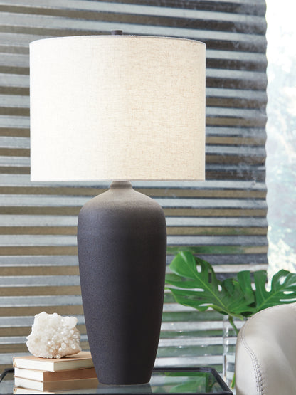 The Furniture Outlets - Ashley Furniture - Ryenburg Lighting - Metal Table Lamp (1/CN) / Black - L207584