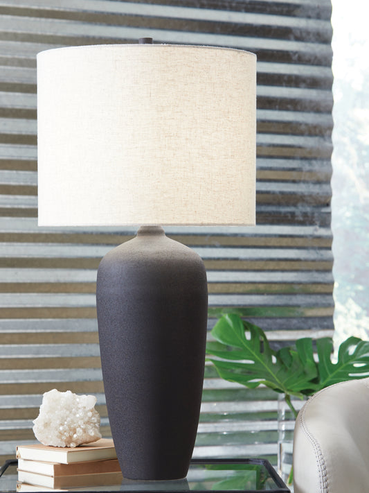 The Furniture Outlets - Ashley Furniture - Ryenburg Lighting - Metal Table Lamp (1/CN) / Black - L207584