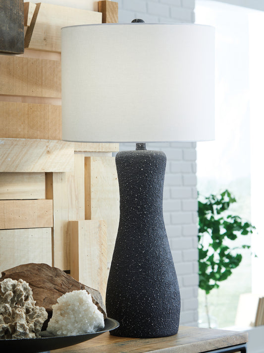 The Furniture Outlets - Ashley Furniture - Maykins Lighting - Metal Table Lamp (1/CN) / Black - L207634